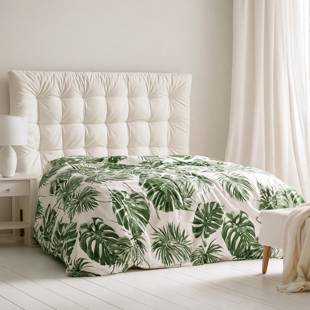Bettwäsche für Doppelbett, Farbe: weiß