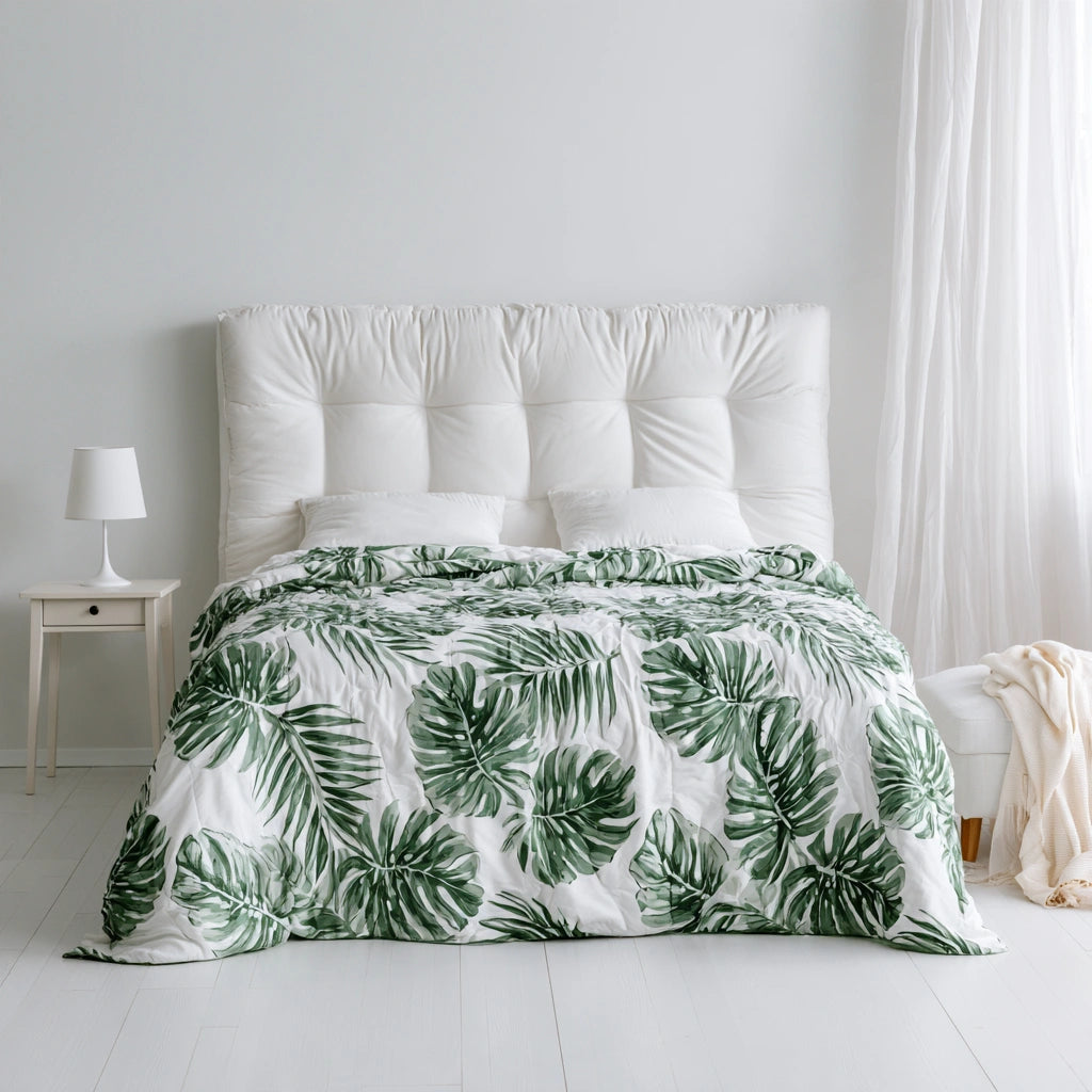 Bettwäsche für Doppelbett, Farbe: weiß