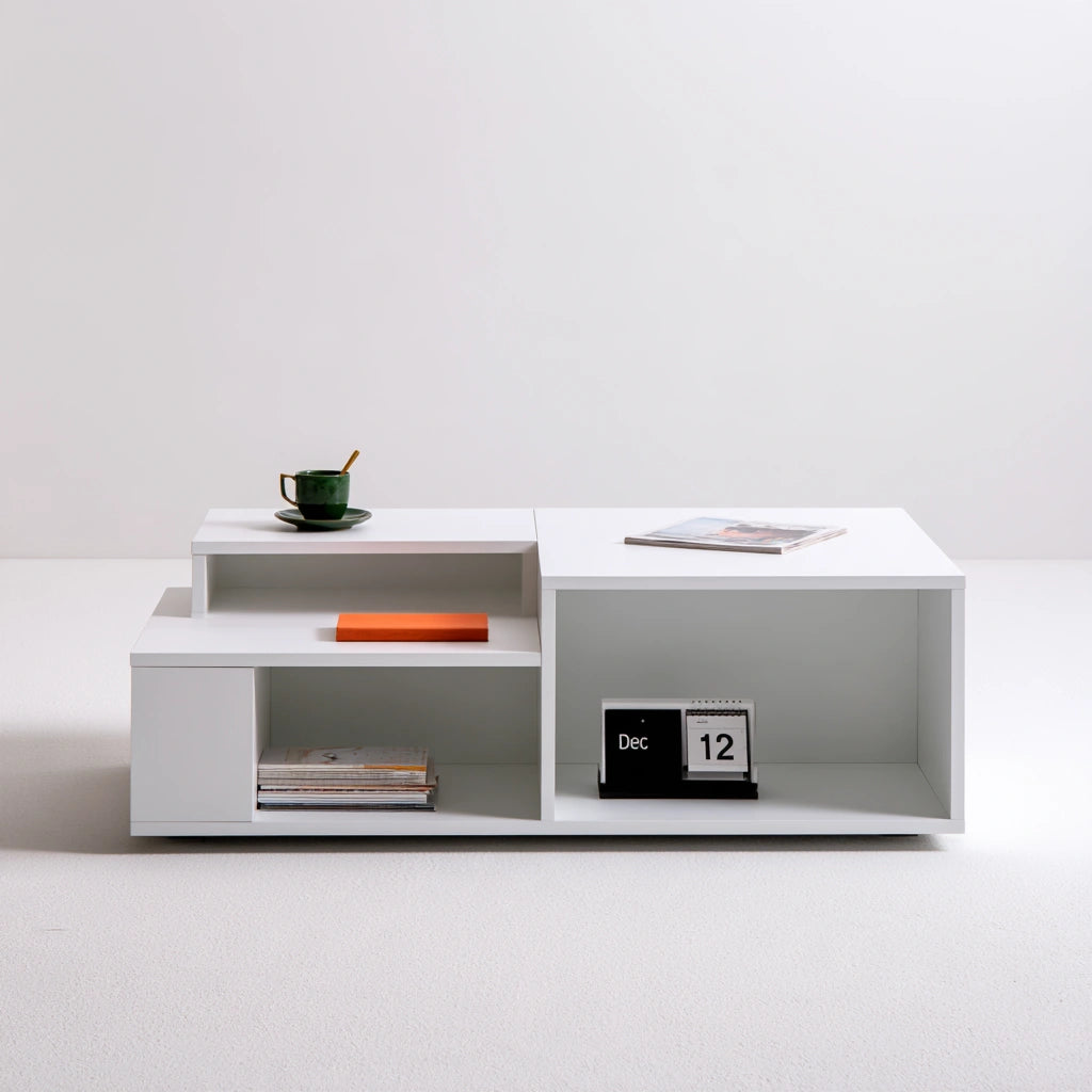 Moderner Couchtisch, Farbe: grau