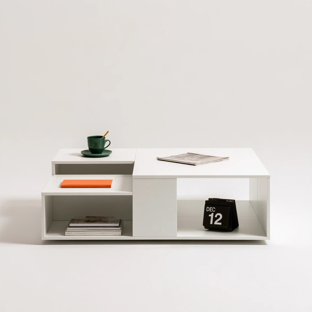 Moderner Couchtisch, Farbe: grau